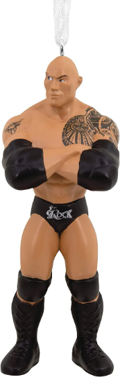 WWE The Rock - Hallmark Keepsake Ornament 2022