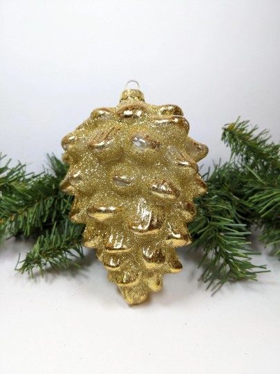 Large Pinecone Christmas Ornament