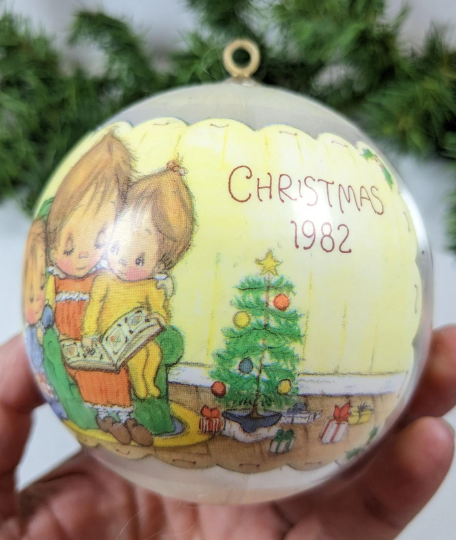 Vintage Hallmark 1982 Betsey Clark Joy of Christmas Ornament