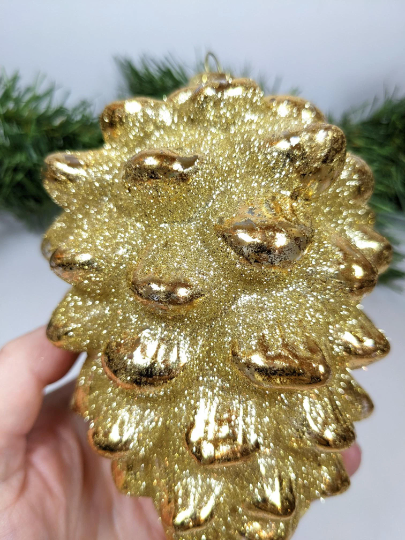 Large Pinecone Christmas Ornament