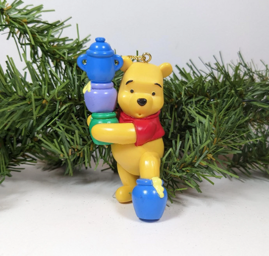 Vintage Winnie the Pooh with Honey Pot Christmas Ornament