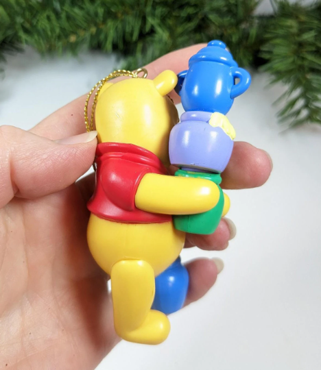 Vintage Winnie the Pooh with Honey Pot Christmas Ornament