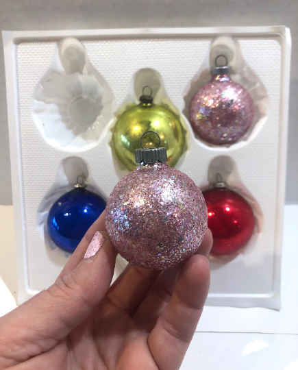 Vintage Shiny Brite Christmas Ornaments