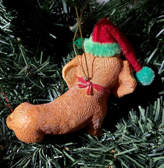 Dachshund Christmas Ornament