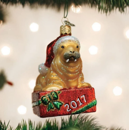 2017 Walrus Old World Christmas Ornament