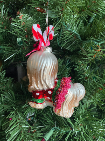 Shih Tzu Christmas Ornament