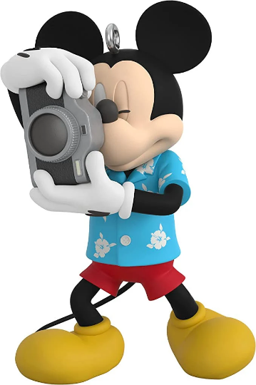 Tourist Mickey - Hallmark Keepsake Ornament 2022