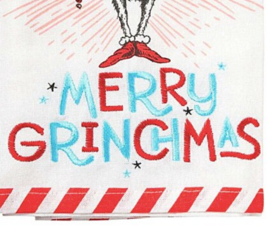 Merry Grinchmas Tea Towel - Department 56