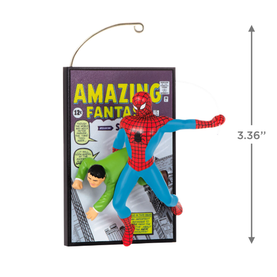 Amazing Fantasy Spiderman - Hallmark Keepsake Ornament 2022