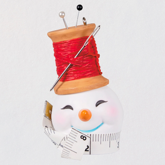 Sew Cheery Snowman - Hallmark Keepsake Ornament 2022