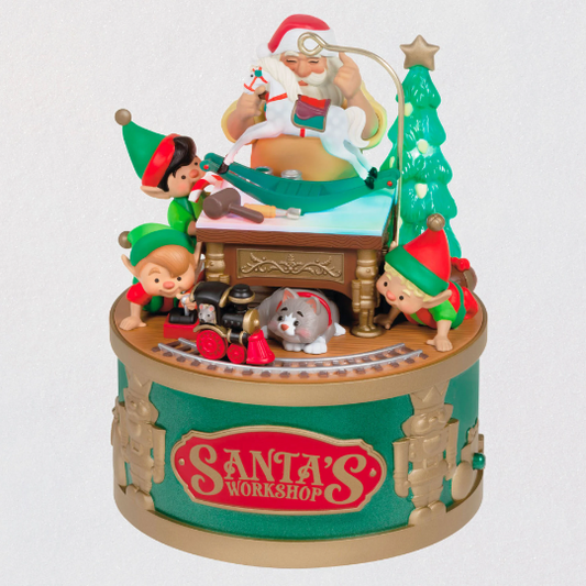 Santa's Workshop Wonders - Hallmark Keepsake Ornament 2022