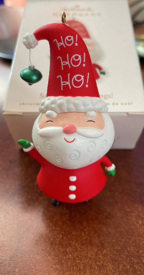 Sant-astic Greetings - Hallmark Keepsake Ornament 2010