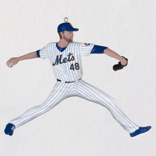 New York Mets Jacob deGrom - Hallmark Keepsake Ornament 2022