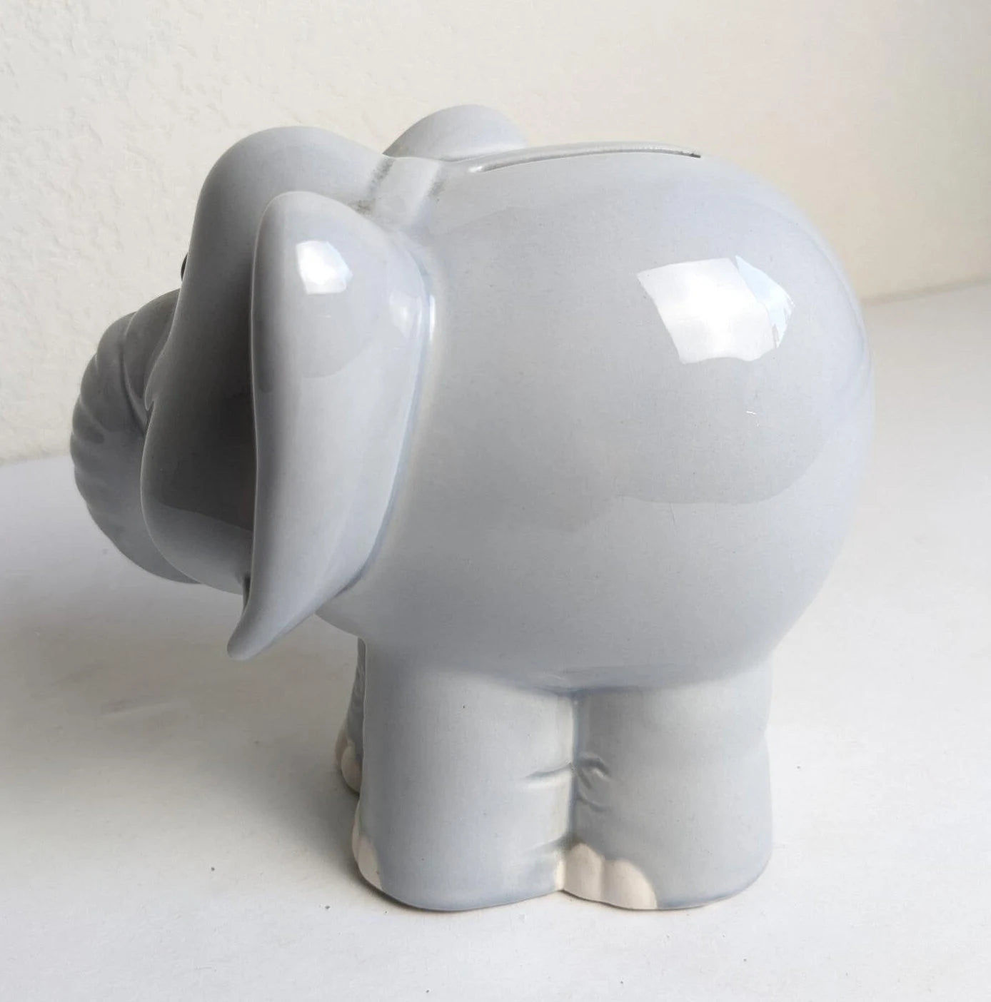 Vintage Papel Elephant Coin Bank