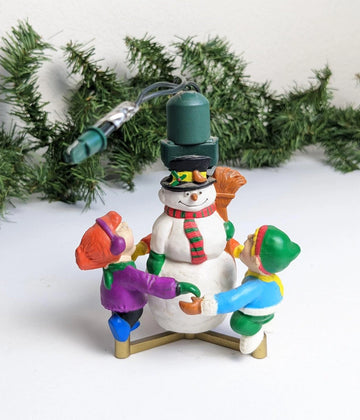 Frosty and Friends Ornamotion Christmas Ornament