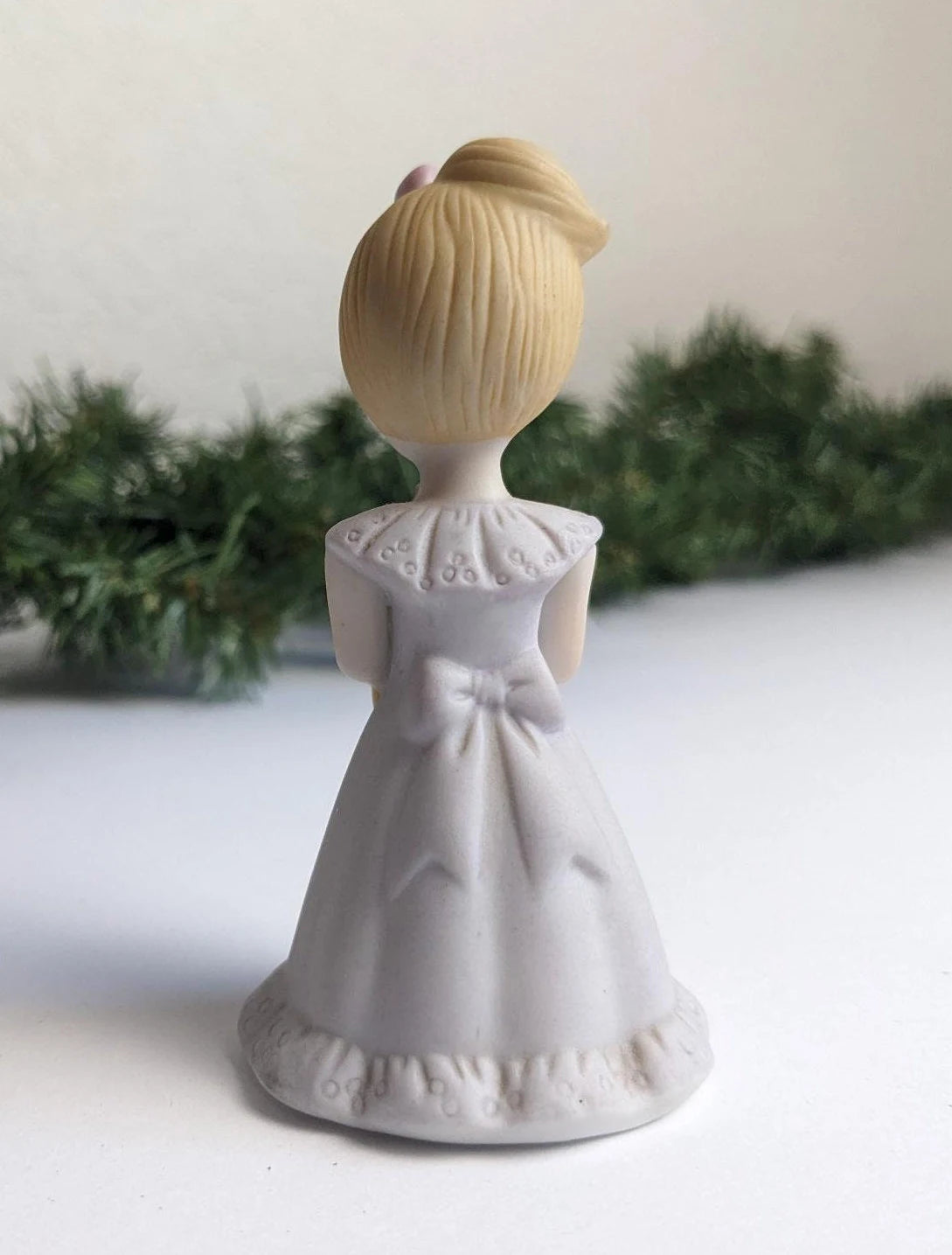 Vintage 1981 Enesco Growing Up Fourth Birthday Girls Figurine