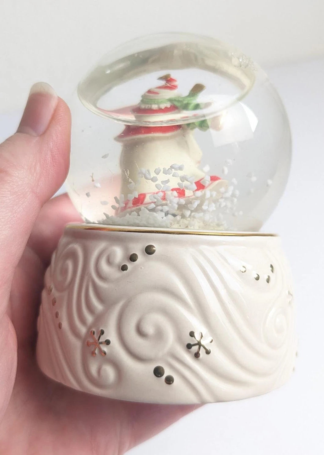 Lenox Santa Mini Christmas Snow Globe