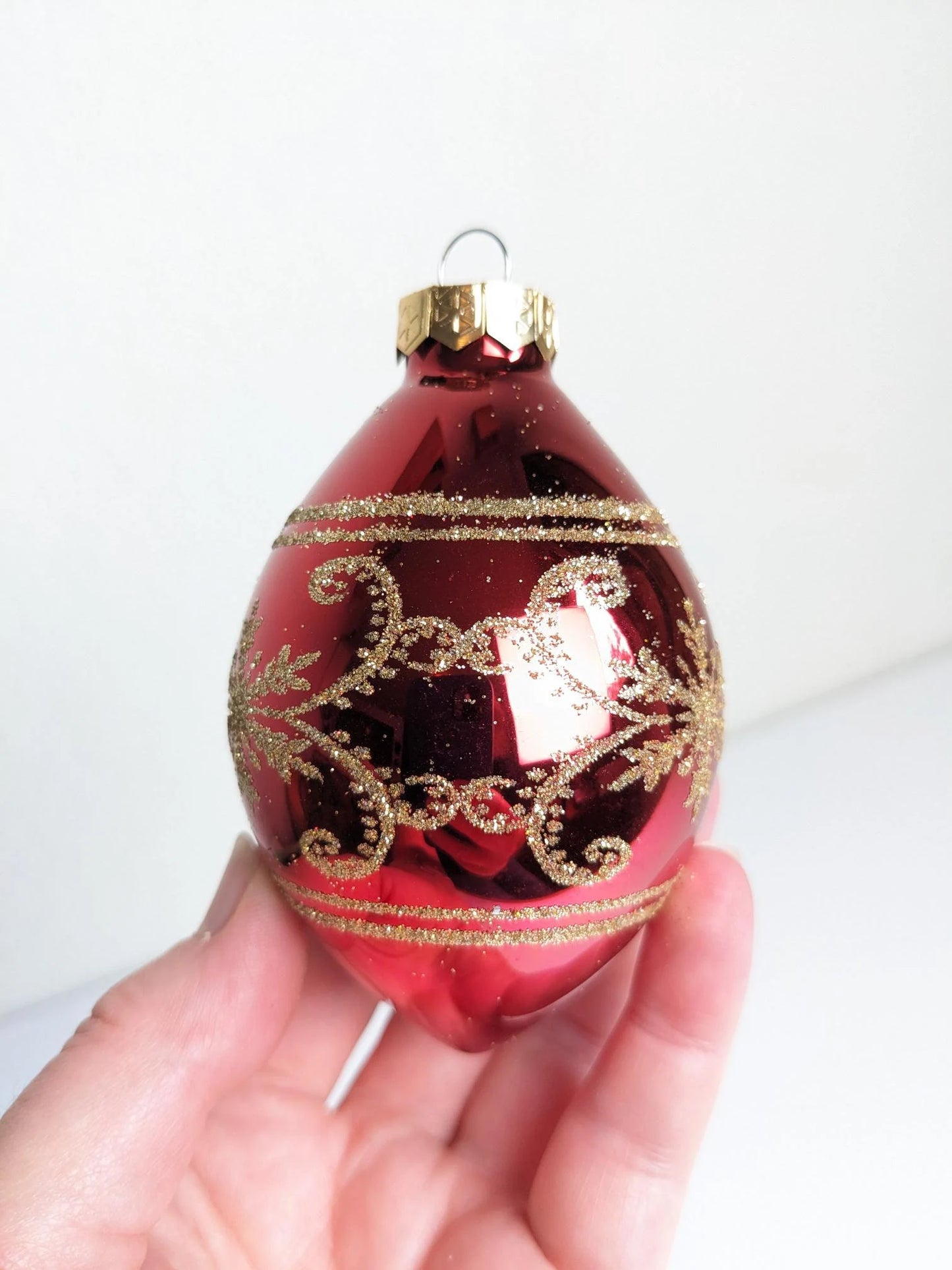 Red and Green Christmas Ornaments