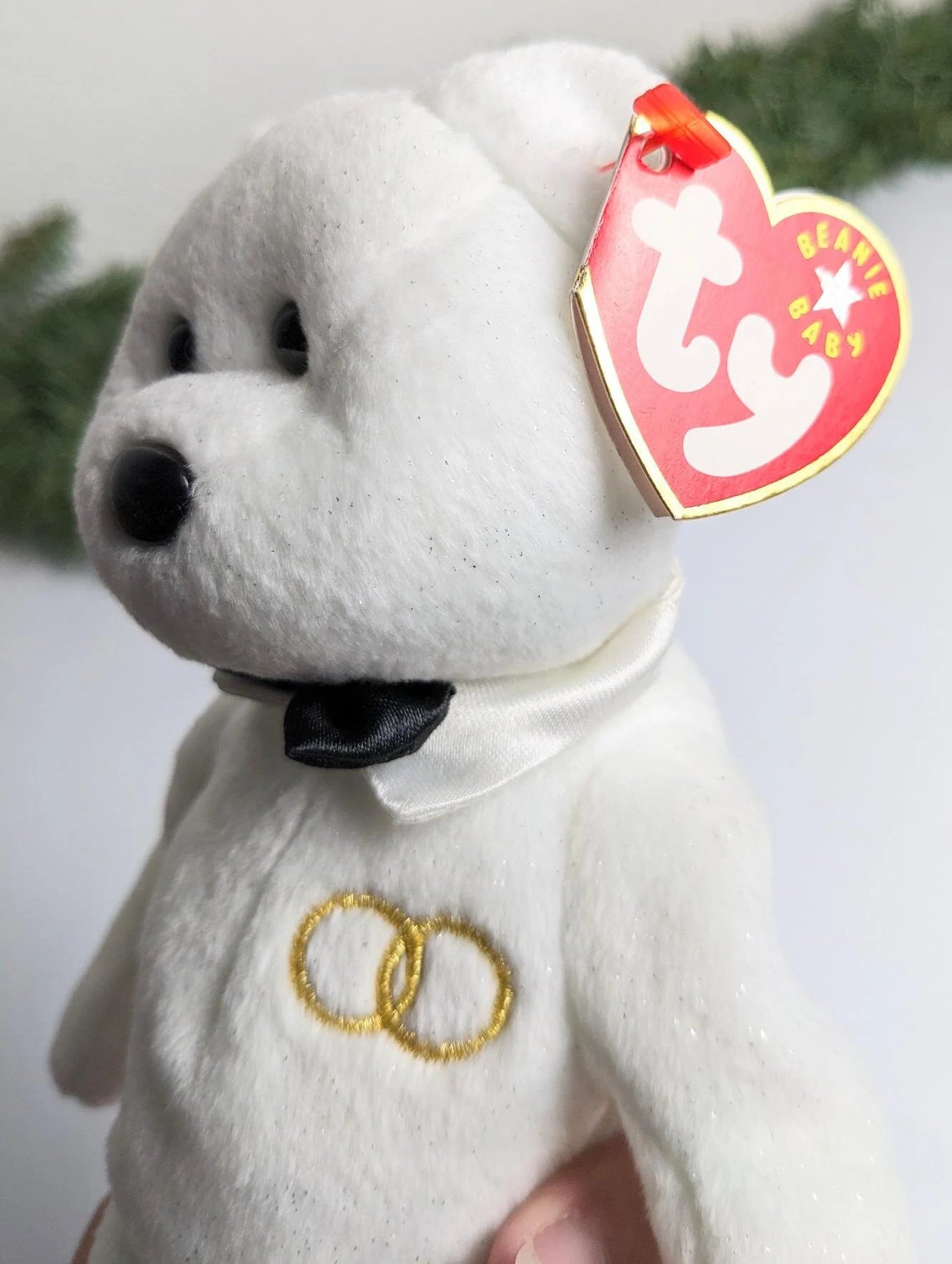 Mr. the Groom Bear Beanie Baby