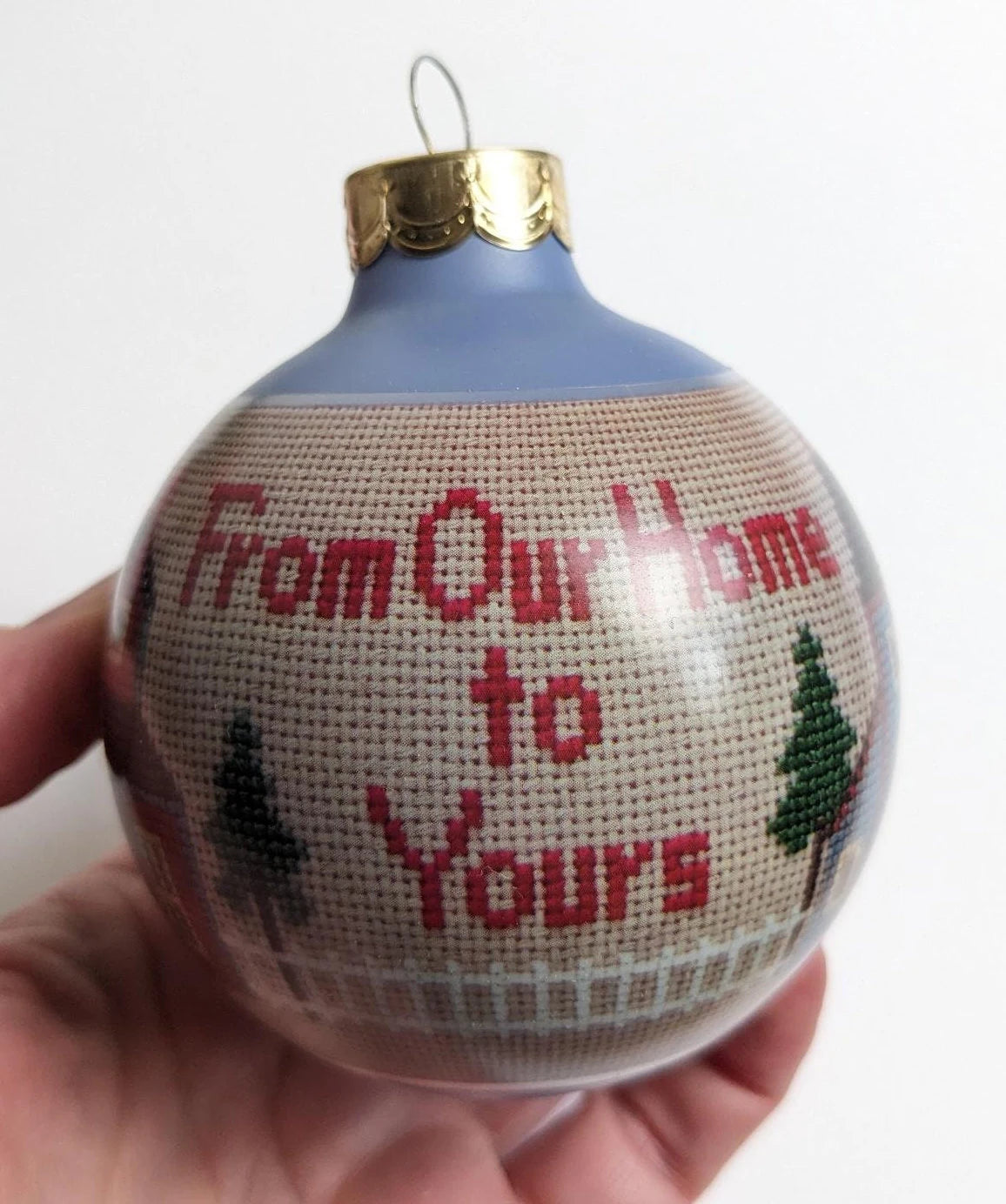 'From Our Home to Yours' Christmas Ornament