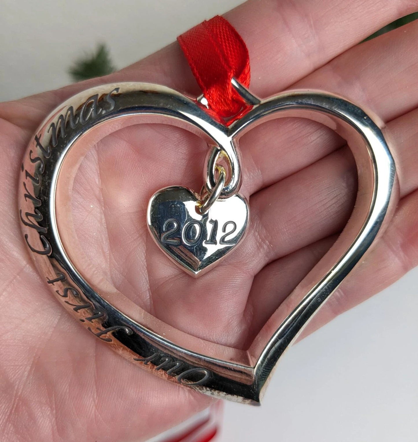 Lenox Heart 2012 First Christmas Ornament