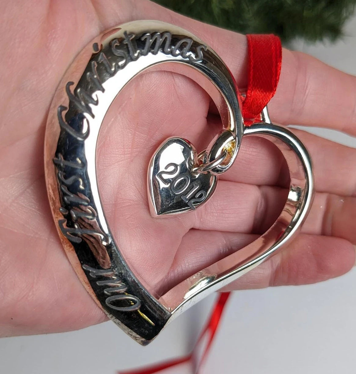 Lenox Heart 2012 First Christmas Ornament