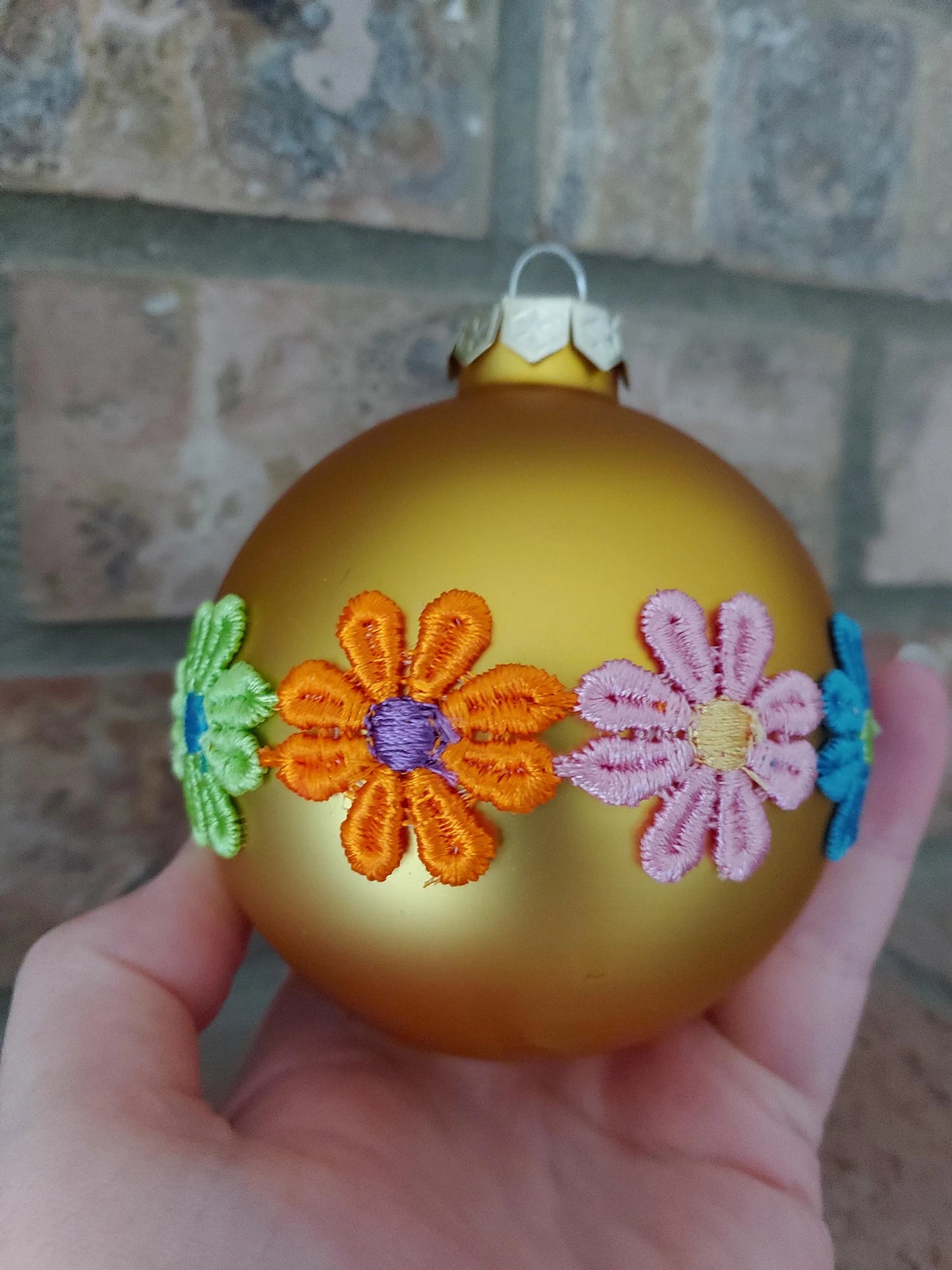 Vintage Boho Christmas Ornaments