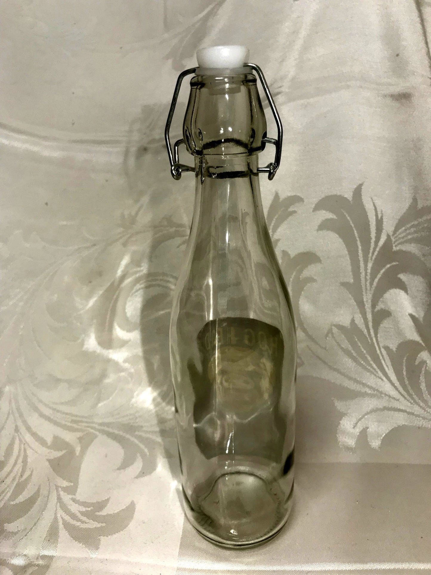 Vintage Apple Wine Bottle