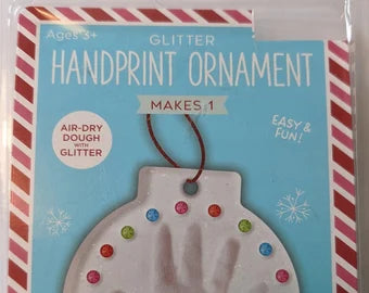 DIY Handprint Christmas Ornament