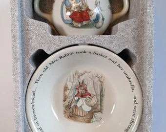 Peter Rabbit Bowl and Cup Set