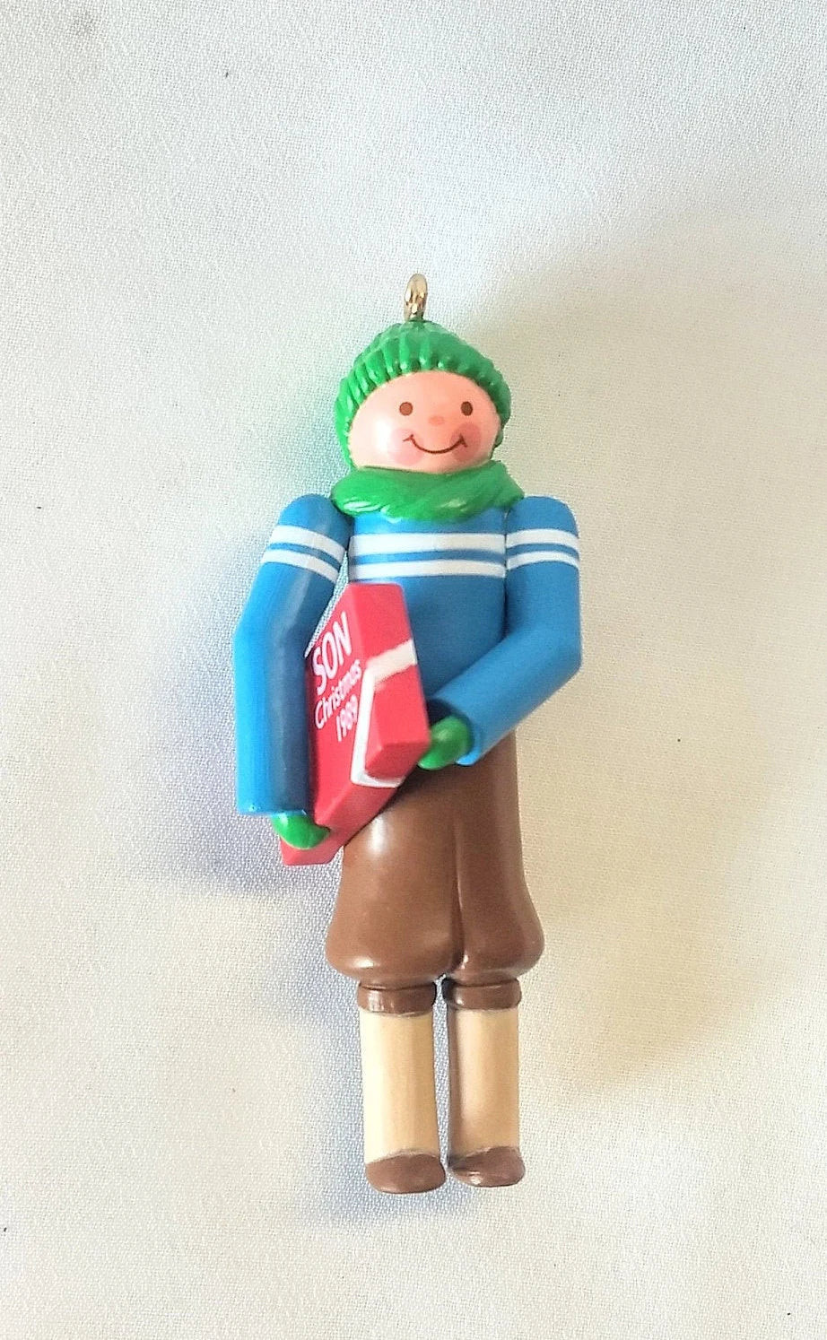 Vintage 1989 Hallmark 'Son' Christmas Ornament