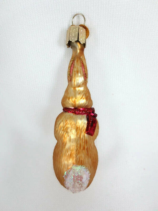 Bunny Rabbit Retired Old World Christmas Ornament