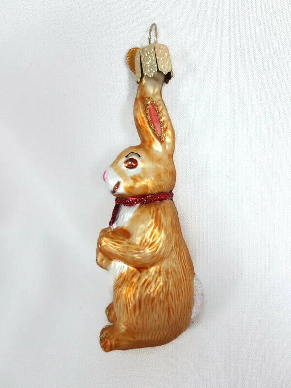 Bunny Rabbit Retired Old World Christmas Ornament