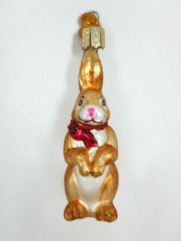 Bunny Rabbit Retired Old World Christmas Ornament