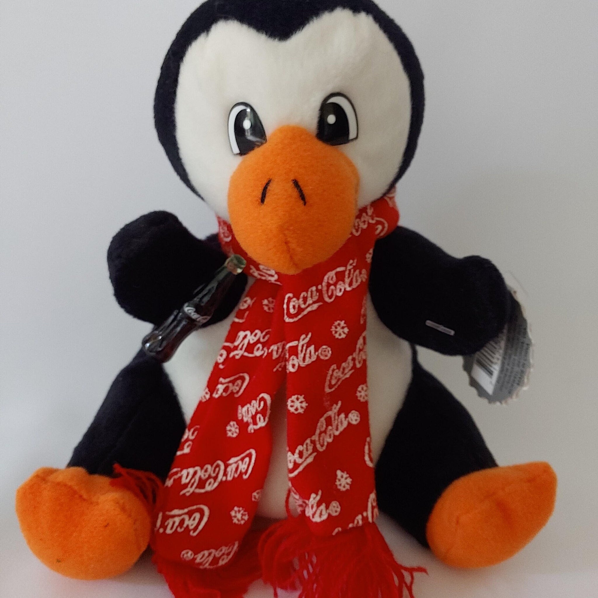 Vintage Coca Cola Bean Bag Penguin #0172