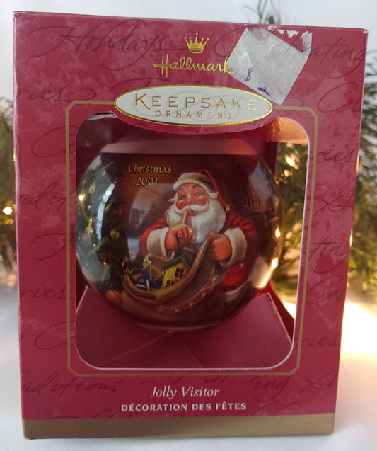 Jolly Visitor - Hallmark Keepsake Ornament 2001