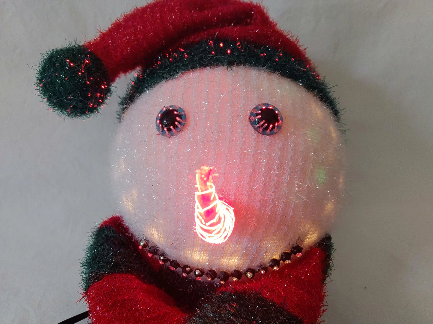 Kurt Adler Fiber Optic Light Up Snowman