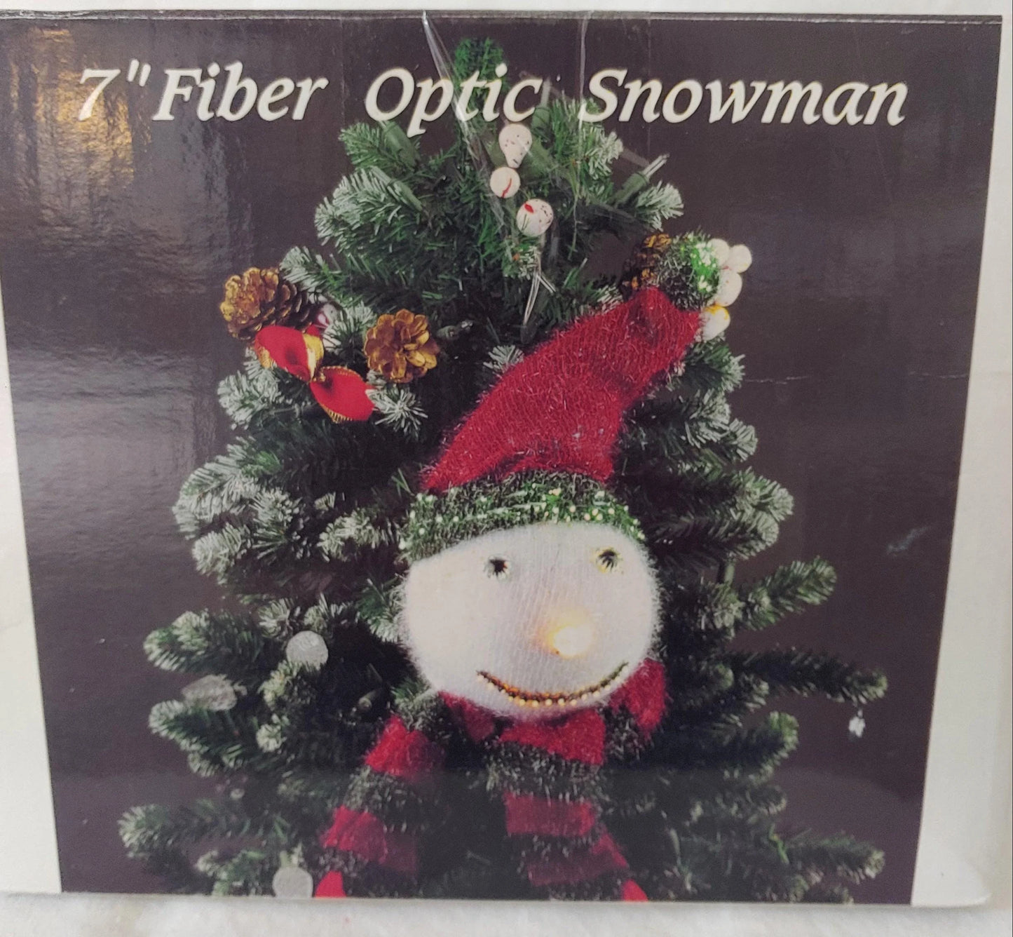 Kurt Adler Fiber Optic Light Up Snowman