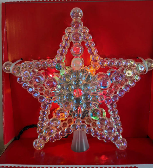 Light-Up Christmas Tree Star Topper