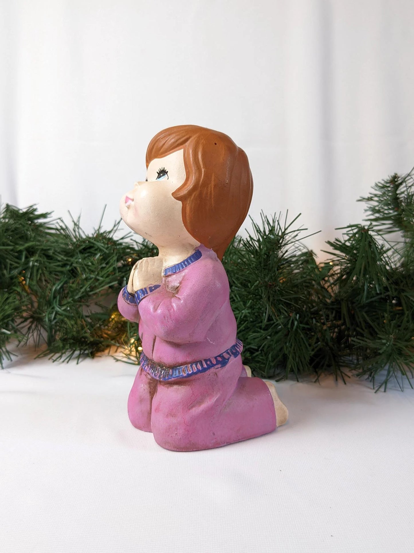 Vintage Homco Praying Child Figurine