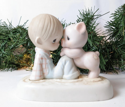 Vintage Precious Moments We're In It Together Figurine