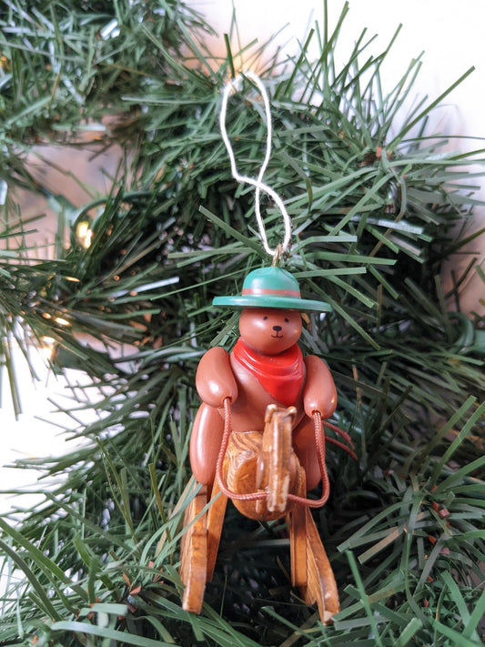 Vintage Rocking Horse Christmas Ornament