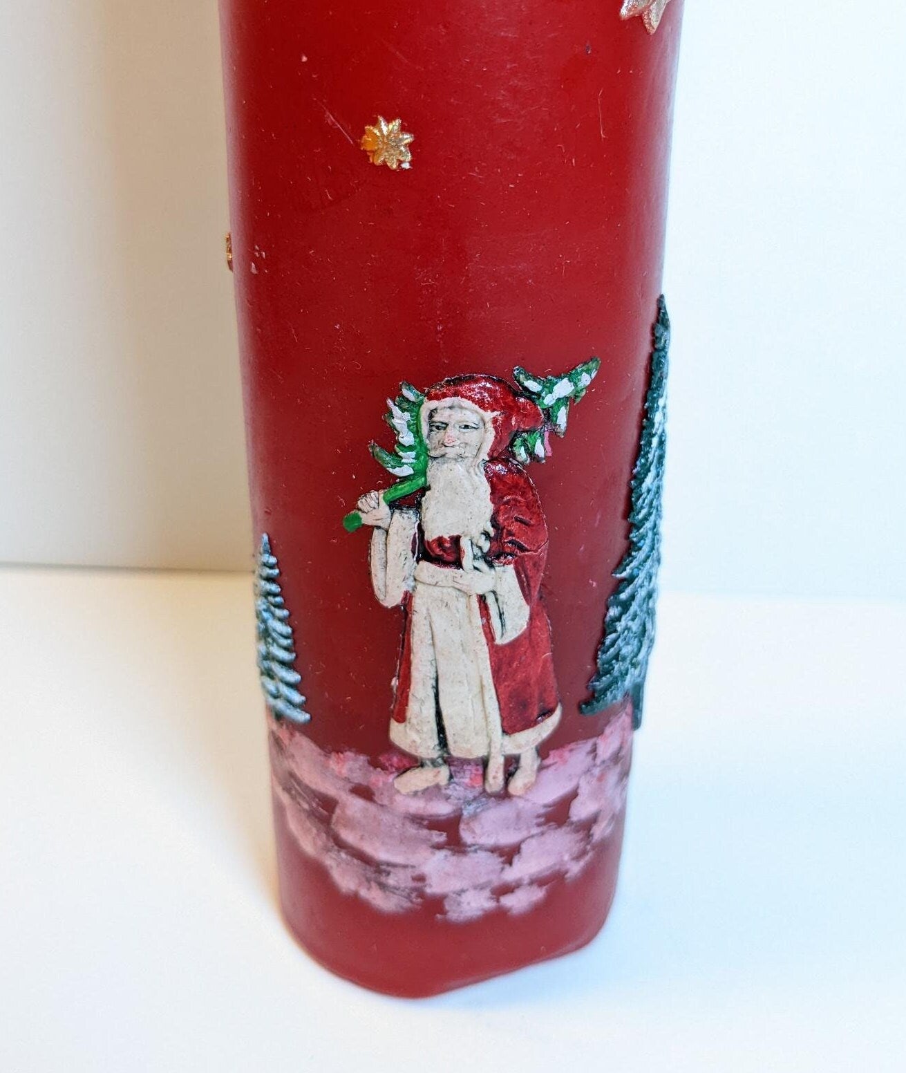 Lady Brett Red Christmas Candles