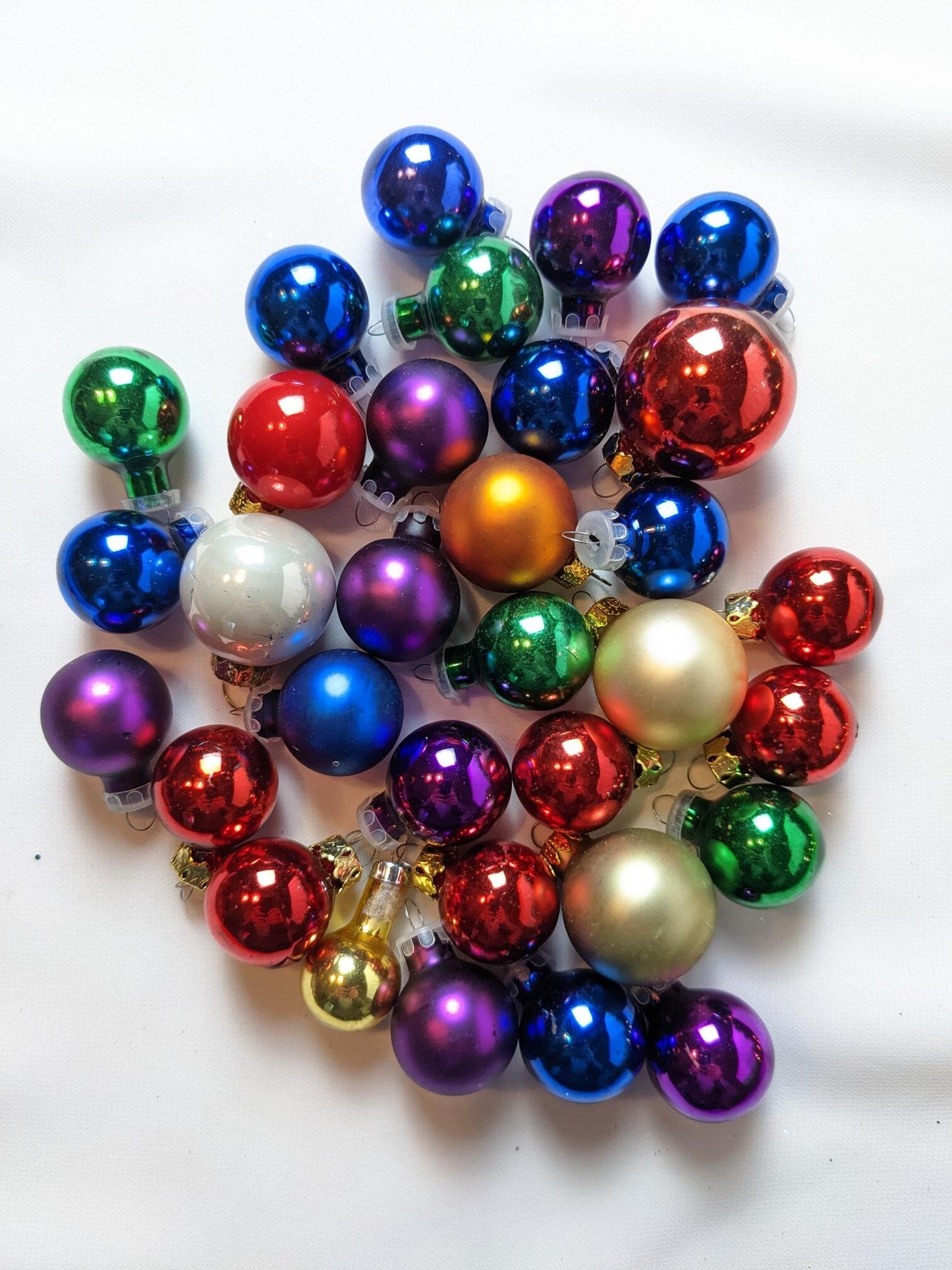 Vintage Small Mixed Christmas Ornaments