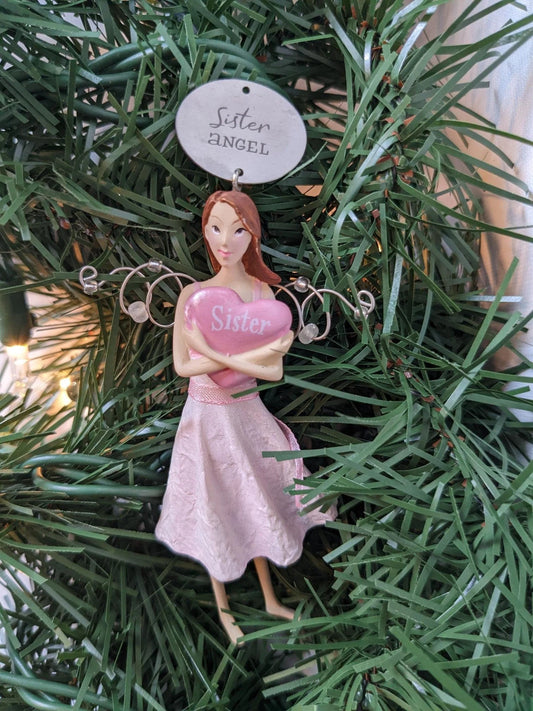 Sister Angel Christmas Ornament