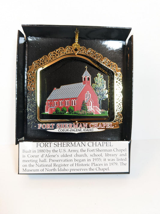 National Treasures Fort Sherman Chapel Christmas Ornament