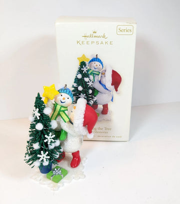 Making Memories Hallmark Snowman Ornament