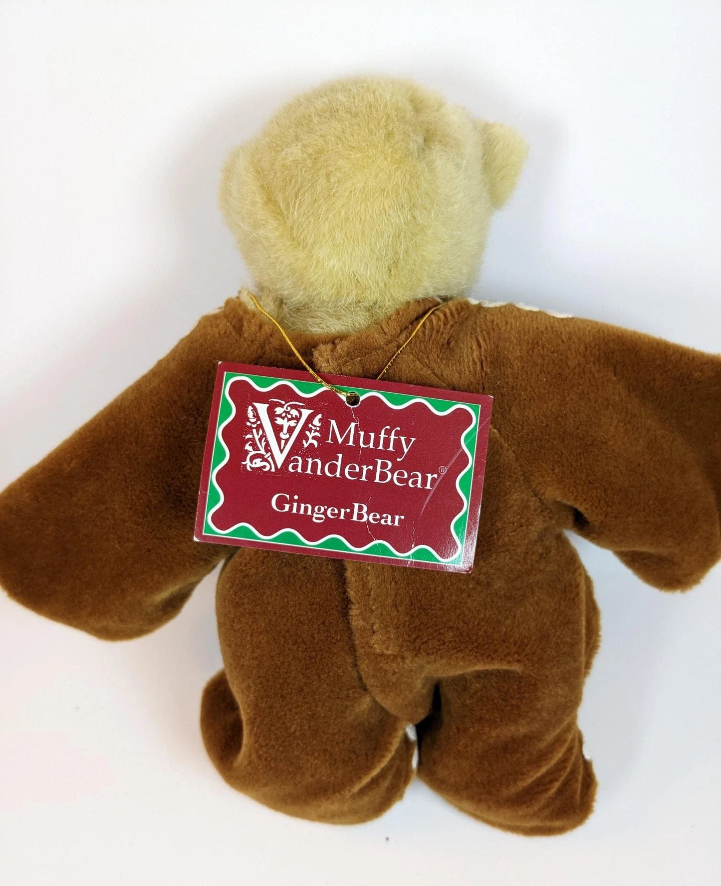 Muffy 1992 North American GingerBear Plush