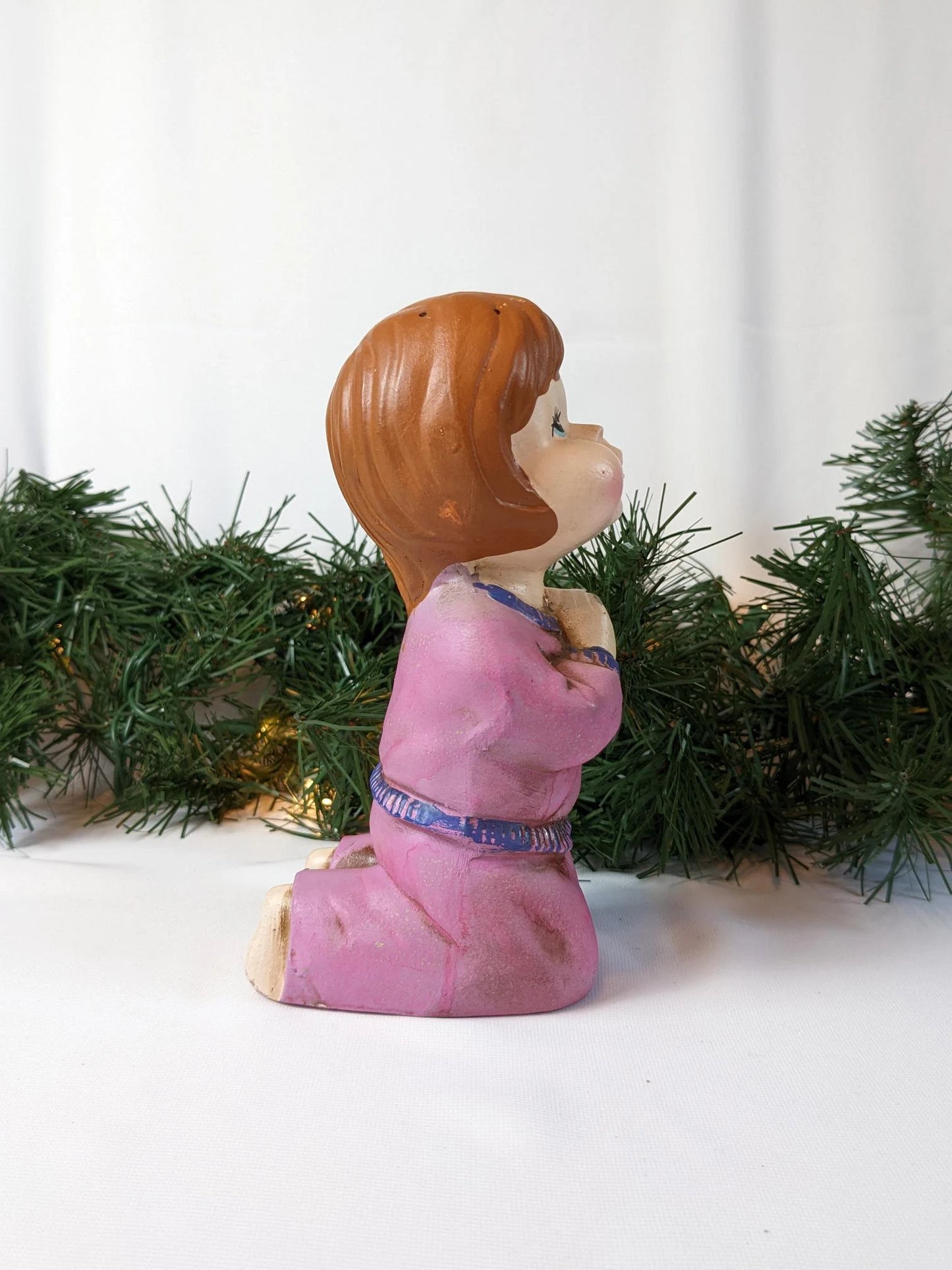 Vintage Homco Praying Child Figurine