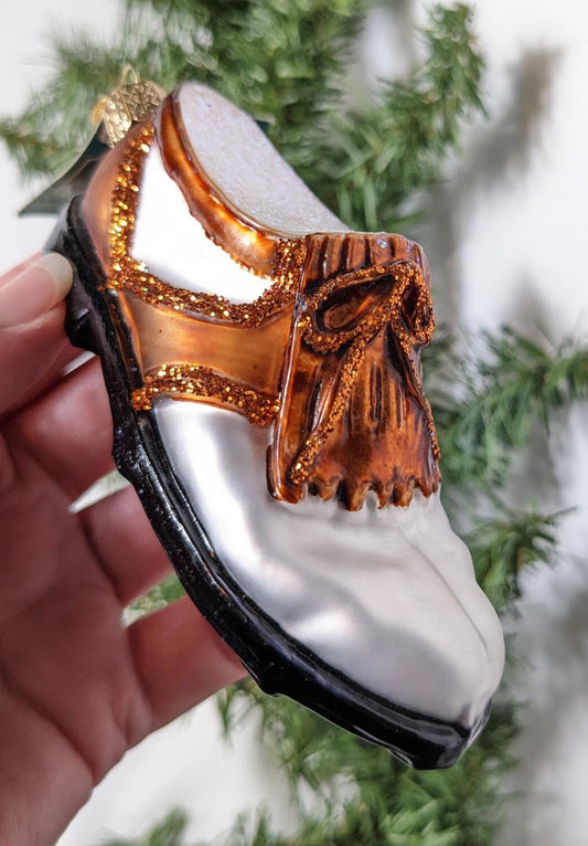 Golf Shoe Retired Old World Christmas Ornament